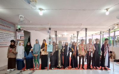 CLASS MEETING HARI KETIGA MTS TERPADU BERKAH SEMAKIN MERIAH DENGAN LOMBA CERAMAH, FASHION SHOW, DAN CERDAS CERMAT UMUM