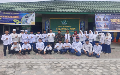 Pelaksanaan TKA 2026 MTs Terpadu Berkah Berjalan Lancar dan Berintegritas di MTs Darul Amin
