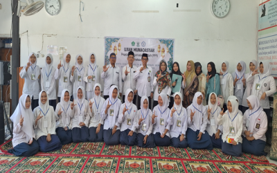 Kasi Penmad Kemenag Kota Palangka Raya membuka Secara Resmi Ujian Munaqasyah PPI dan Hafalan Juz 30 MTs Terpadu Berkah Berlangsung Khidmat