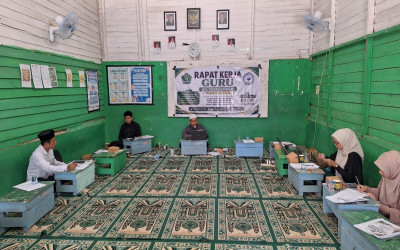 MTs Terpadu Berkah Palangka Raya Siapkan Langkah Strategis Melalui Rapat Kerja Guru Tahun Pelajaran 2026/2027
