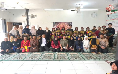 HARMONI BUDAYA DAN KREATIVITAS SISWA, PENTAS SENI MTS TERPADU BERKAH PALANGKA RAYA BERLANGSUNG SANGAT MERIAH